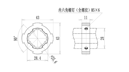 滑套定位环尺寸