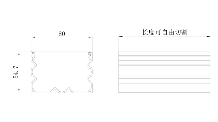 铝合金线槽尺寸